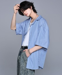 ADRER | extra quality Hybrid loose shirt/エクストラクオリティハイブリッドルーズシャツ(シャツ/ブラウス)