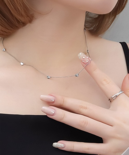 blackdia ocean（ブラックダイヤオーシャン）の「blackdia ocean レイヤードリング（リング・レディース・ゴールド/ピンクゴールド/シルバー・11号/13号/16号/18号）」の9枚目の写真