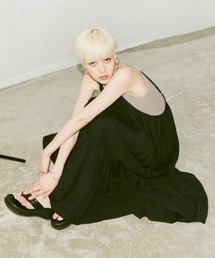 Happy John | tiered cami dress/ティアードキャミワンピース(ワンピース)