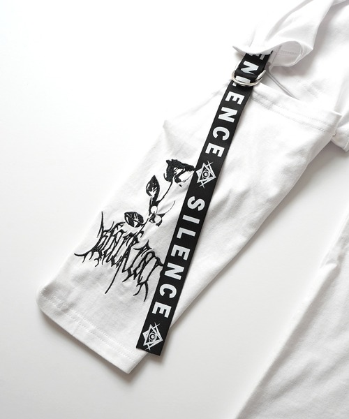MAROCORE(マロコア)の「袖ボーダーフェイクレイヤードロンT(Tシャツ/カットソー・メンズ・ブラック/ホワイト/ホワイト系その他/ホワイト系その他2/ブラック系その他/ブラック系その他2/ブラック系その他3/ホワイト系その他3・M/L)」の12枚目の写真
