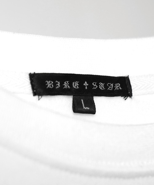 MAROCORE(マロコア)の「袖ボーダーフェイクレイヤードロンT(Tシャツ/カットソー・メンズ・ブラック/ホワイト/ホワイト系その他/ホワイト系その他2/ブラック系その他/ブラック系その他2/ブラック系その他3/ホワイト系その他3・M/L)」の10枚目の写真