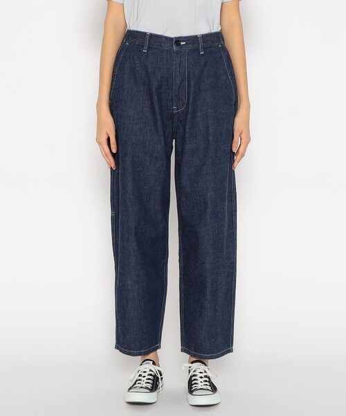 DANTON（ダントン）の「WOMEN'S DENIM EASY WORK PANTS（デニムパンツ・レディース・インディゴブルー・38/36）」の10枚目の写真