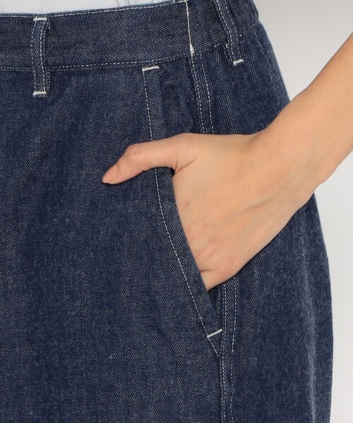 DANTON（ダントン）の「WOMEN'S DENIM EASY WORK PANTS（デニムパンツ・レディース・インディゴブルー・38/36）」の2枚目の写真