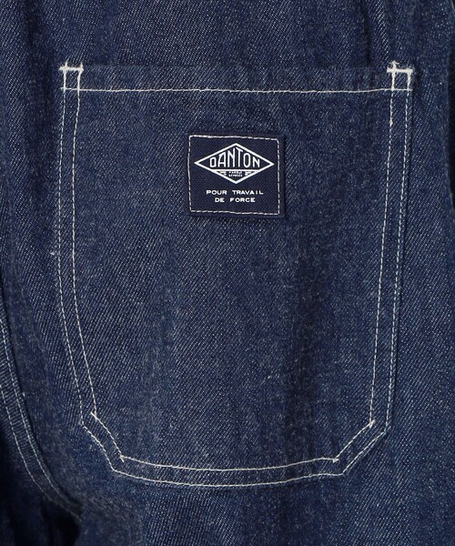 DANTON（ダントン）の「WOMEN'S DENIM EASY WORK PANTS（デニムパンツ・レディース・インディゴブルー・38/36）」の11枚目の写真