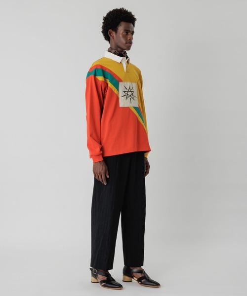 SASQUATCHfabrix.(サスクワァッチファブリックス)の「Sasquatchfabrix./サスクワッチファブリックス/TASUKI RUGGER SHIRT 23SS-CSL-005(ポロシャツ・メンズ・その他24・L)」の3枚目の写真