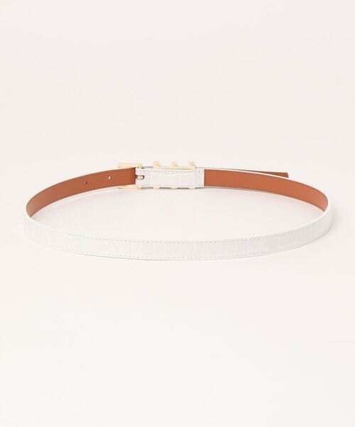 MAISON BOINET / leather plane belt
