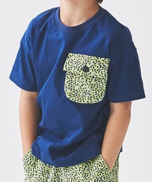 Daddy Oh Daddy | ヒョウ柄ポケット付き半袖Ｔシャツ(Tシャツ/カットソー)