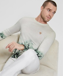 Guess | Tyson Bleach Printed Sweater ニット セーター(ニット/セーター)