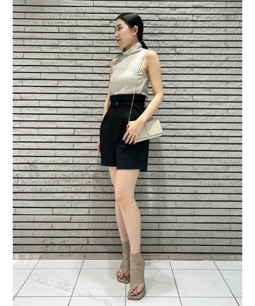 SNIDEL（スナイデル）の「ラメカットハイネック（Tシャツ/カットソー・レディース・ピンク/ホワイト/ブラック・FREE）」の19枚目の写真