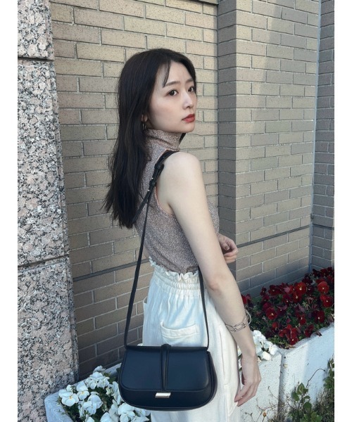 SNIDEL（スナイデル）の「ラメカットハイネック（Tシャツ/カットソー・レディース・ピンク/ホワイト/ブラック・FREE）」の22枚目の写真