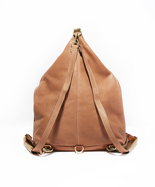 POMTATA（ポンタタ）の「POMTATA　『PY』 リュックサック/メッセーンジャーバッグ（バックパック/リュック・レディース・ブラウン/ブラック・FREE）」の4枚目の写真