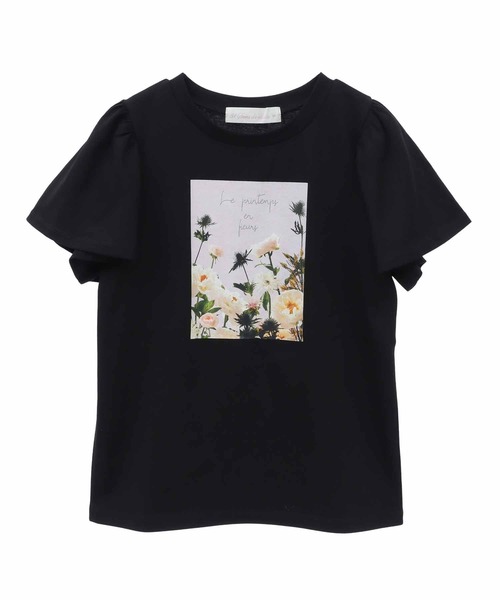 MASONPRINCE フレアスリーブ イーグル プリント レトロ Ｔシャツ MASONPRINCE フレアスリーブ イーグル プリント レトロ Tシャツ