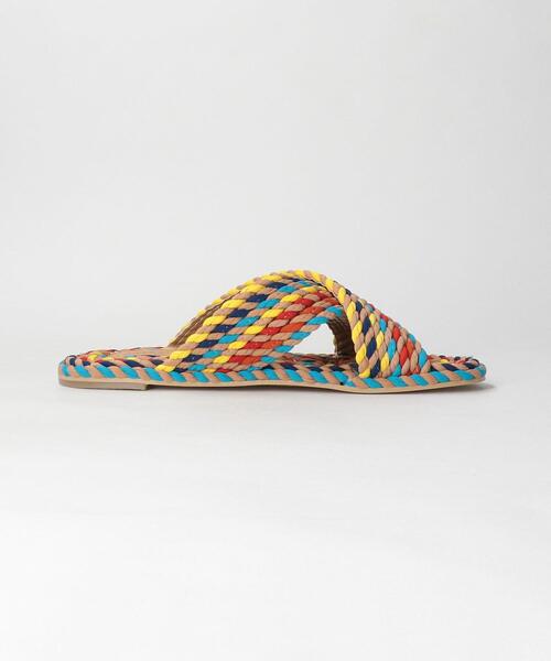 BEAUTY&YOUTH UNITED ARROWS(ビューティーアンドユースユナイテッドアローズ)の「<salt+umber>SARAYA クロス サンダル(サンダル・レディース・ブラック/その他1・38/37/36)」の15枚目の写真