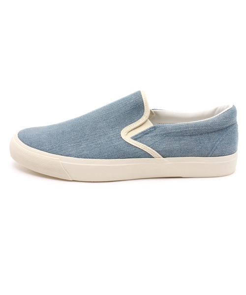 AZUL by moussy(アズールバイマウジー)の「デニムスリッポン(スリッポン・メンズ・サックスブルー・SMALL/LARGE/MEDIUM)」の9枚目の写真