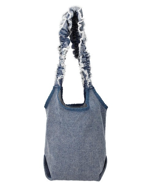 HELOYSE（エロイーズ）の「SHOULDER ON LOVE FADE DENIM MINI（トートバッグ・レディース・ブルー・ONE SIZE）」の7枚目の写真