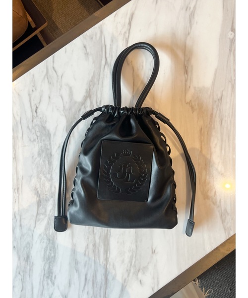 jumelle（ジュメロ）の「【累計販売1500個突破】JM emblem draw bag（ショルダーバッグ・レディース・ブラック/アイボリー・FREE）」の13枚目の写真