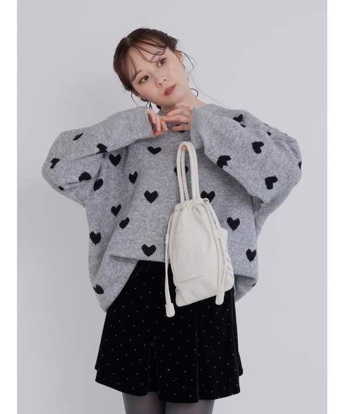 JUMELLE（ジュメロ）の「【累計販売1500個突破】JM emblem draw bag（ショルダーバッグ・レディース・ブラック/アイボリー・FREE）」の12枚目の写真