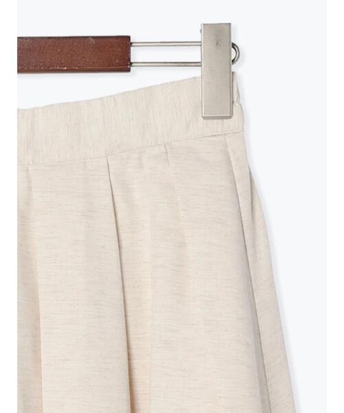 Te chichi（テチチ）の「リネン混ポプリンタックロングスカート（スカート・レディース・キナリ/ブラック・F）」の18枚目の写真