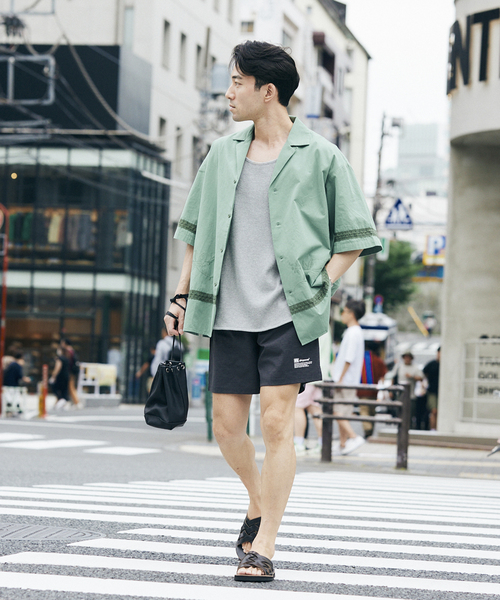 Russell Athletic（ラッセルアスレティック）の「【RUSSELL ATHLETIC】別注 DRI-POWER ショートパンツ（その他パンツ・メンズ・ウッド/ネイビー/チャコールグレー・MEDIUM/LARGE）」の14枚目の写真