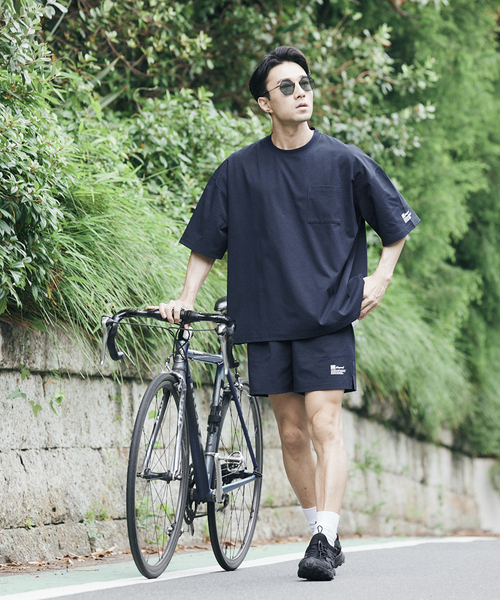 Russell Athletic（ラッセルアスレティック）の「【RUSSELL ATHLETIC】別注 DRI-POWER ショートパンツ（その他パンツ・メンズ・ウッド/ネイビー/チャコールグレー・MEDIUM/LARGE）」の8枚目の写真