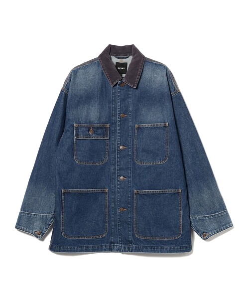 BEAMS(ビームス)の「BEAMS / デニム ルーズ カバーオール(カバーオール・メンズ・ブラック/インディゴブルー・S/M/L/XL)」の21枚目の写真