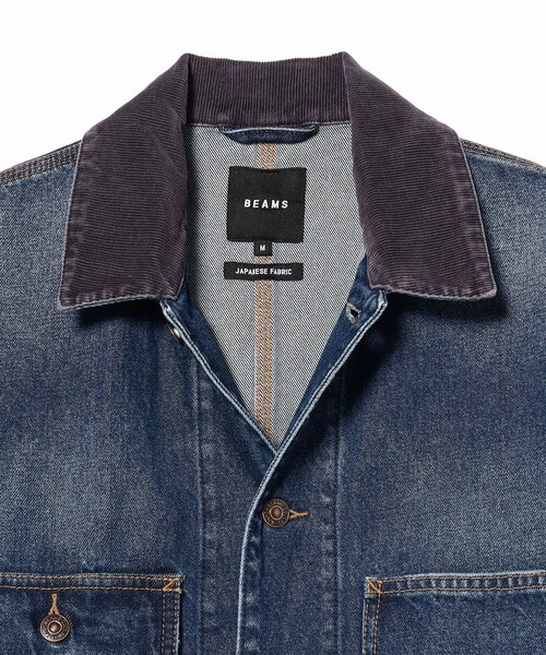 BEAMS(ビームス)の「BEAMS / デニム ルーズ カバーオール(カバーオール・メンズ・ブラック/インディゴブルー・S/M/L/XL)」の22枚目の写真