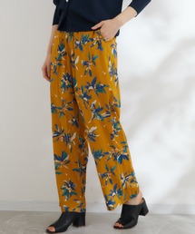 【KATHARINE ROSS】びわプリントパンツ