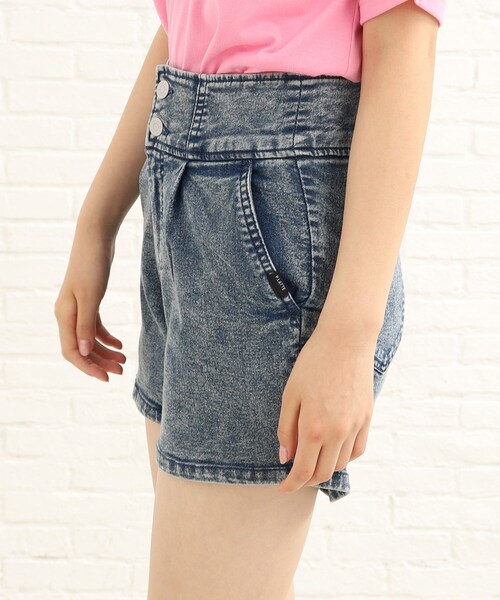 ✿α様❤️８点☘️P1☘Bershka ドット ガウチョ パンツ M ハートポイントショートパンツ 夏服部屋着[品番：II000012784