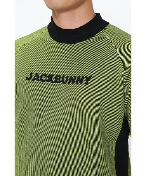 【Jack Bunny!!】14G1PLY×2色Wジャガード半袖モックニットプルオーバー（ニット/セーター）｜Jack Bunny!!（ジャックバニー） mdprevattcaulkingandwaterproofing.com