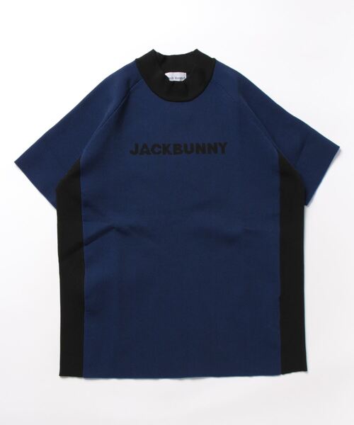 【Jack Bunny!!】14G1PLY×2色Wジャガード半袖モックニットプルオーバー（ニット/セーター）｜Jack Bunny!!（ジャックバニー） mdprevattcaulkingandwaterproofing.com