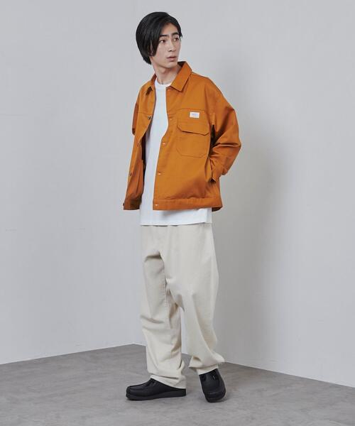 SMITH'S（スミス）の「SMITH’S（スミス）別注ワークツイルシャツジャケット（シャツ/ブラウス・メンズ・ブラウン・S/M/L/XL）」の3枚目の写真