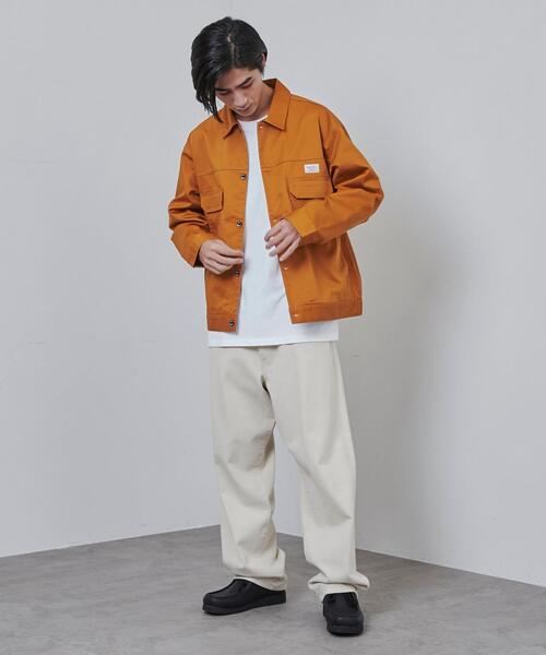 SMITH'S（スミス）の「SMITH’S（スミス）別注ワークツイルシャツジャケット（シャツ/ブラウス・メンズ・ブラウン・S/M/L/XL）」の7枚目の写真