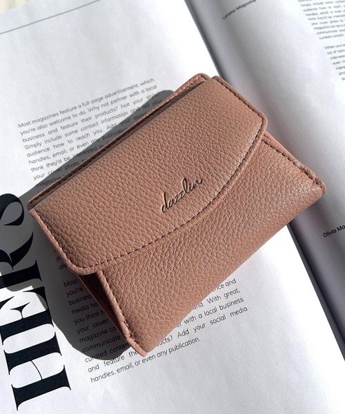 dazzlin（ダズリン）の「dazzlin/ダズリン　シュリンク 二つ折りコンパクトウォレット（財布・レディース・グリーン/ベージュ/ブルーグレー/ブラック/アイボリー/ローズ/ブラウン/ボルドー/ベージュ系その他・FREE）」の9枚目の写真