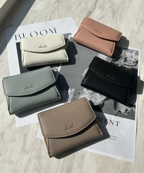 dazzlin（ダズリン）の「dazzlin/ダズリン　シュリンク 二つ折りコンパクトウォレット（財布・レディース・グリーン/ベージュ/ブルーグレー/ブラック/アイボリー/ローズ/ブラウン/ボルドー/ベージュ系その他・FREE）」の10枚目の写真