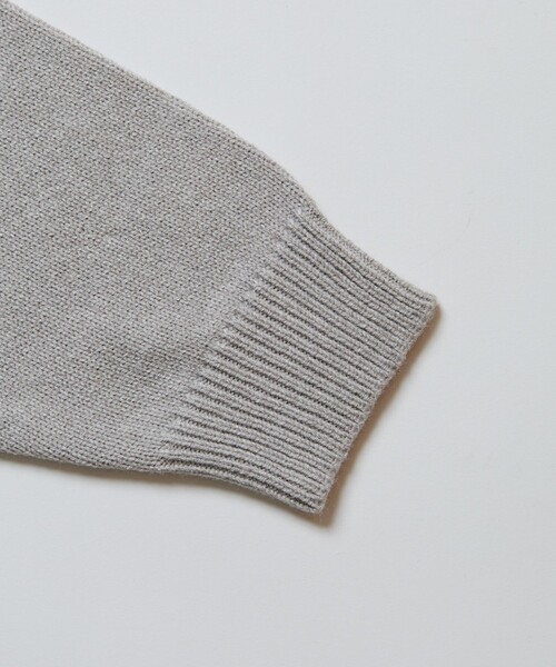 FREAK'S STORE（フリークスストア）の「限定展開 ビッグシルエット イージーケア ウォッシャブル クルーネックニット（ニット/セーター・メンズ・ネイビー/グレー/オフホワイト/イエロー/グリーン/ベージュ/ブラック・SMALL/MEDIUM/LARGE）」の12枚目の写真