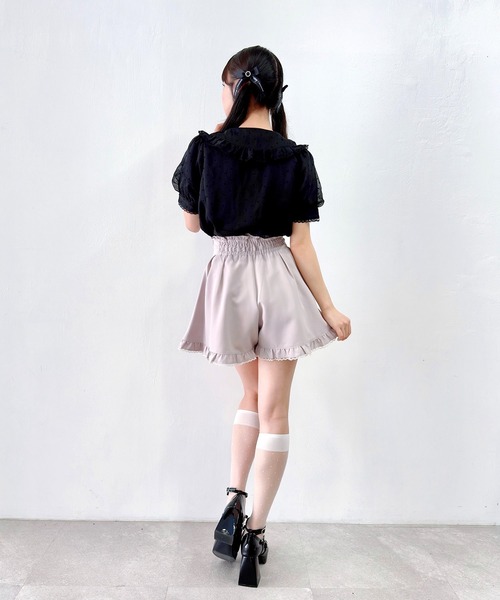 新品 未使用♥ハニーシナモン Honey Cinnamon パンツ Honey Cinnamon（ハニーシナモン）の「ハートフロッキーショート