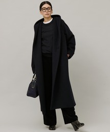 極美品✨カレンソロジー アンゴラシャギーコート ロングコート グレージュ 美品♪カレンソロジーアンゴラシャギーコート