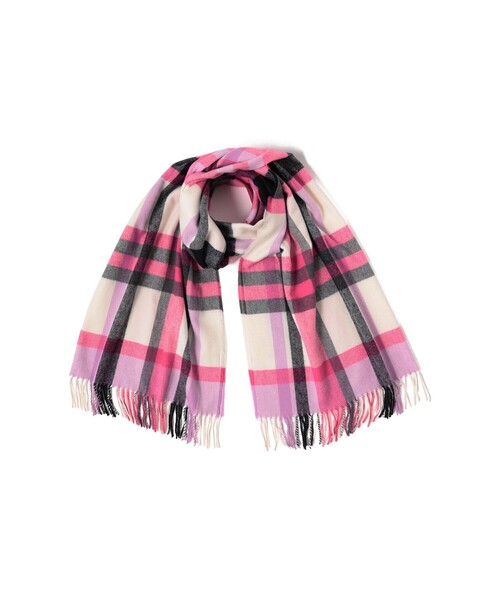 B:MING by BEAMS（ビーミングバイビームス）の「B:MING by BEAMS / チェック ストール（ストール/ショール・レディース・ベージュ/イエロー/ブルー/ピンク・FREE）」の19枚目の写真