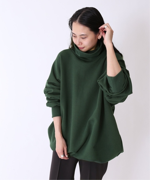 【FOLL / フォル】basic sweat turtleneck