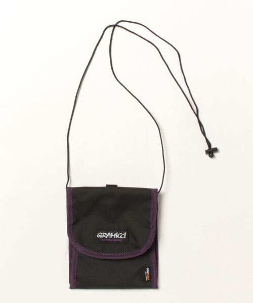 Gramicci(グラミチ)の「《GRAMICCI》CORDURA NECK POUCH(ショルダーバッグ・レディース・ブラック・FREE)」の2枚目の写真