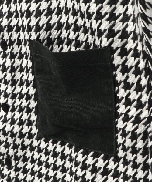 セール】【おそろい】千鳥柄/グレンチェック柄長袖シャツ（シャツ