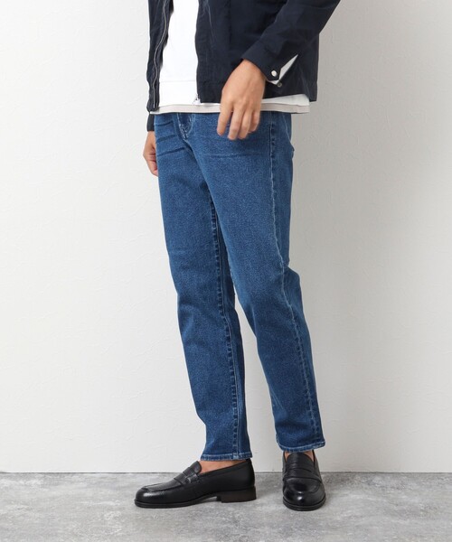 NOLLEY'S goodman（ノーリーズグッドマン）の「ハイストレッチ イージーデニムパンツ（デニムパンツ・メンズ・ネイビー・M/XL/S/L）」の3枚目の写真