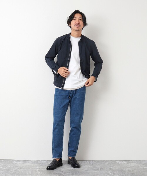 NOLLEY'S goodman（ノーリーズグッドマン）の「ハイストレッチ イージーデニムパンツ（デニムパンツ・メンズ・ネイビー・M/XL/S/L）」の9枚目の写真