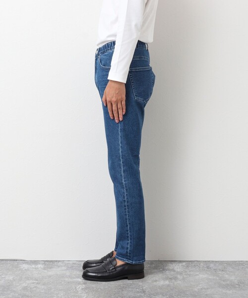 NOLLEY'S goodman（ノーリーズグッドマン）の「ハイストレッチ イージーデニムパンツ（デニムパンツ・メンズ・ネイビー・M/XL/S/L）」の12枚目の写真