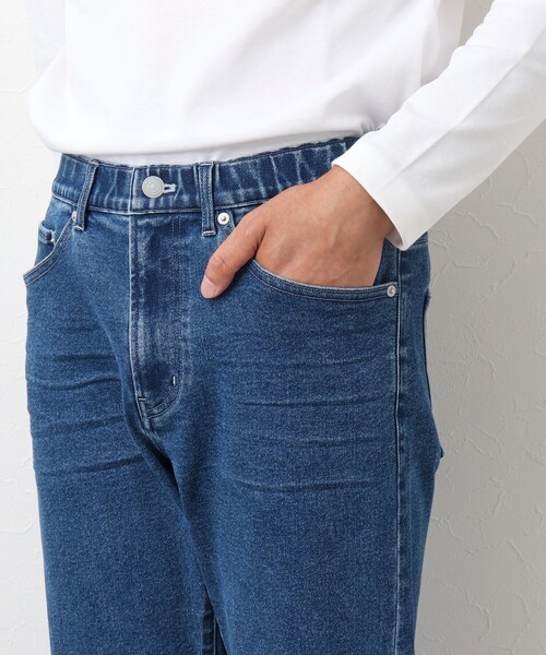 NOLLEY'S goodman（ノーリーズグッドマン）の「ハイストレッチ イージーデニムパンツ（デニムパンツ・メンズ・ネイビー・M/XL/S/L）」の15枚目の写真
