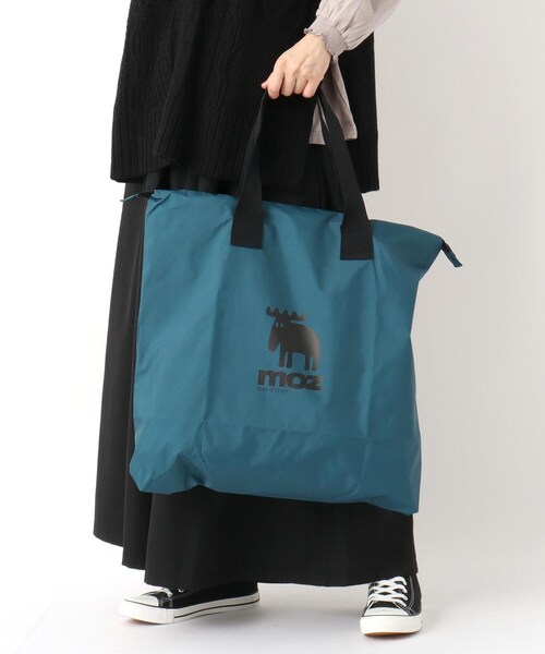 one'sterrace(ワンズテラス)の「moz パパママトート(トートバッグ・レディース・サックスブルー/ライトグレー系9・99)」の12枚目の写真