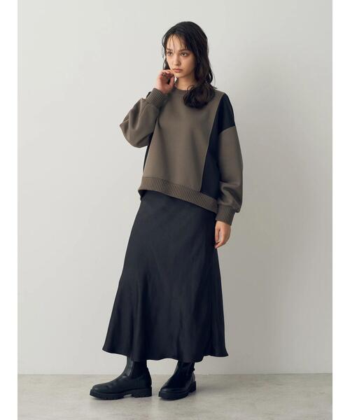YECCA VECCA(イェッカヴェッカ)の「切替プルオーバー(Tシャツ/カットソー・レディース・カーキ系1/ベージュ・FREE)」の16枚目の写真