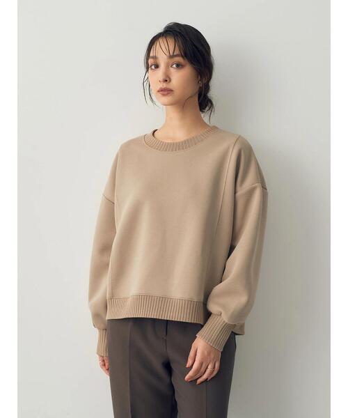 YECCA VECCA(イェッカヴェッカ)の「切替プルオーバー(Tシャツ/カットソー・レディース・カーキ系1/ベージュ・FREE)」の20枚目の写真