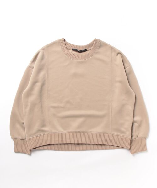 YECCA VECCA(イェッカヴェッカ)の「切替プルオーバー(Tシャツ/カットソー・レディース・カーキ系1/ベージュ・FREE)」の4枚目の写真