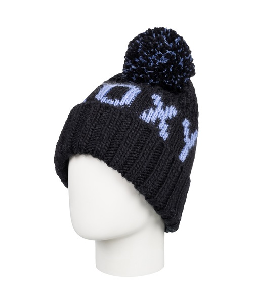 ROXY(ロキシー)の「TONIC BEANIE/ロキシージャガードロゴ入りニットキャップ・ビーニー(ニットキャップ/ビーニー・レディース・ブラック/グリーン/ホワイト・FREE)」の9枚目の写真